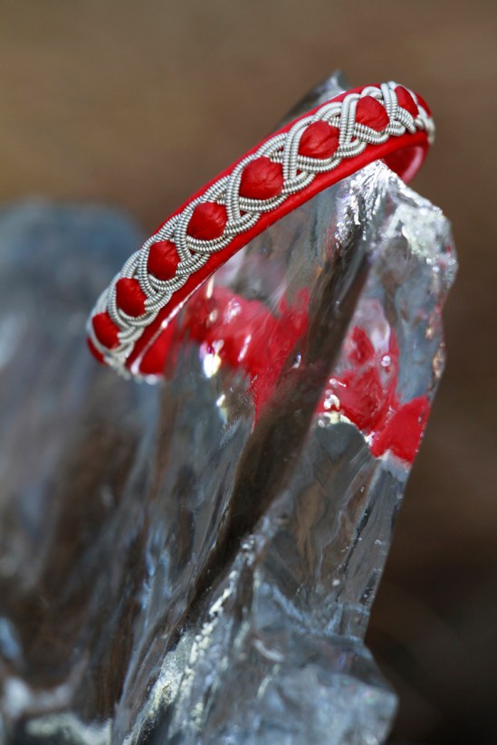 Red Bracelet on Ice