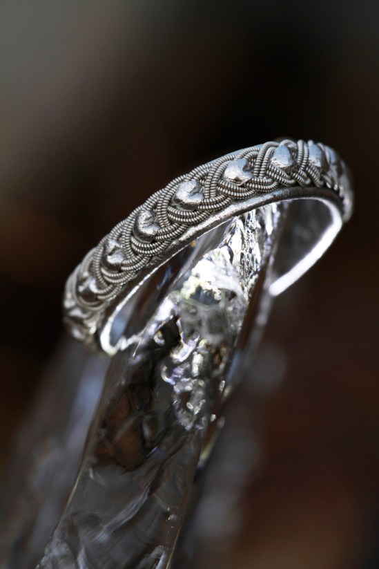 Silver Bracelet on Ice