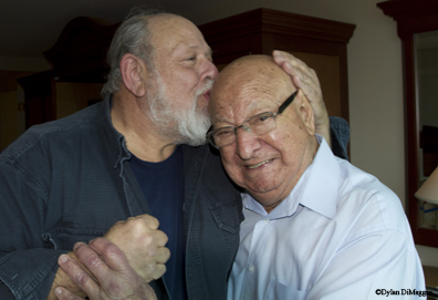 Angelo Dundee Kiss BLOG ©Dylan DiMaggio