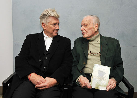 David Lynch and Jess Weiss (Transcendental Meditation Conference)